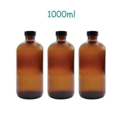 1000ml एम्बर कांच की बोतल