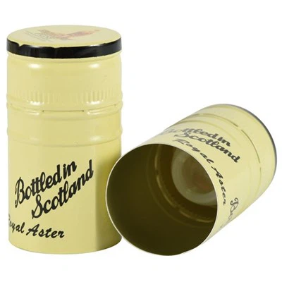 शराब की बोतल के लिए एल्यूमिनियम कैप